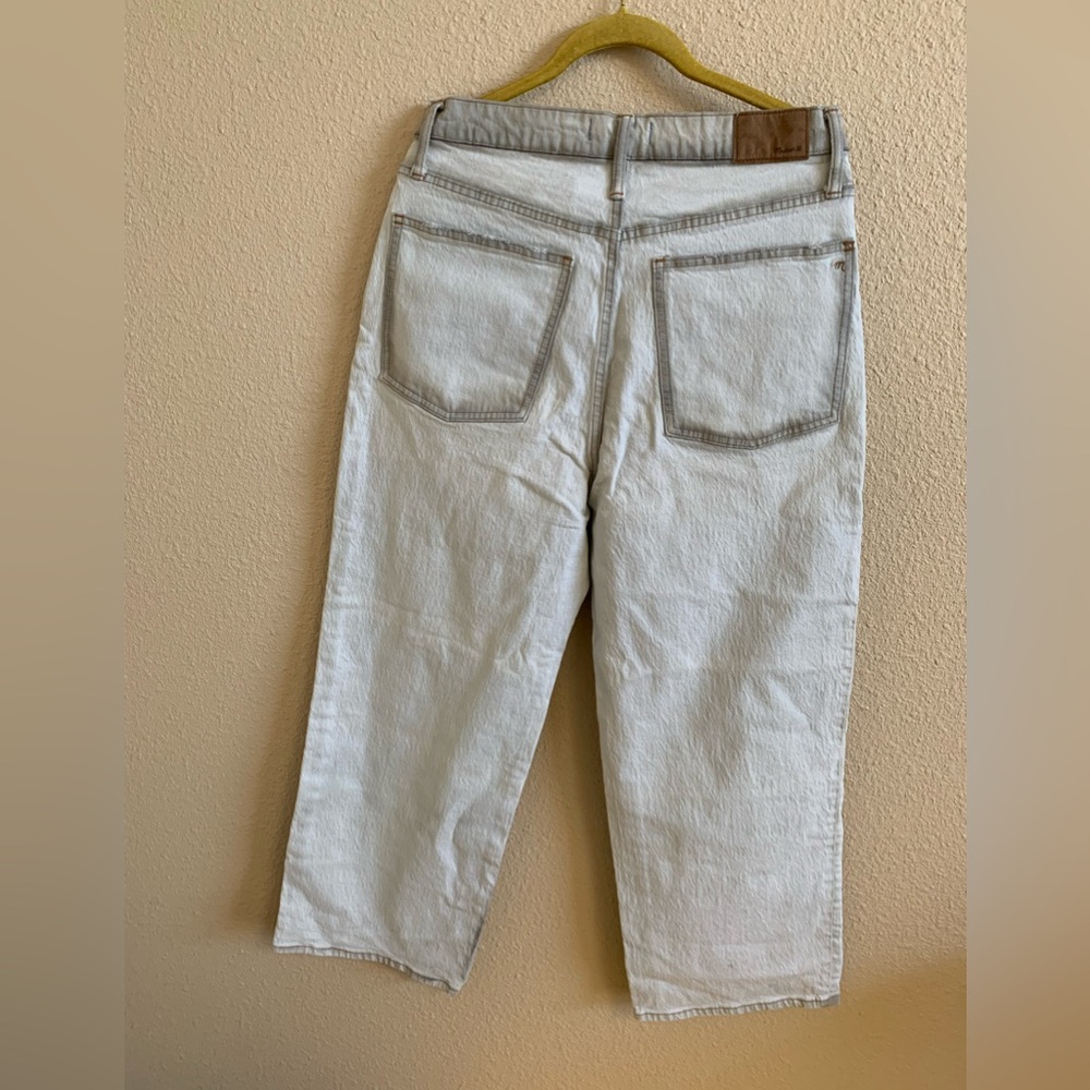 MADEWELL Perfect Vintage Wide-Leg Crop Jean 🌴 - Picture 4 of 10